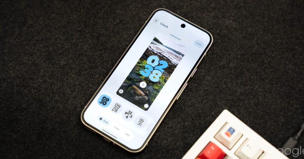 Android 16 QPR1 modernise 'Wallpaper & Style' avec une nouvelle expérience de fond d'écran et de verrouillage.