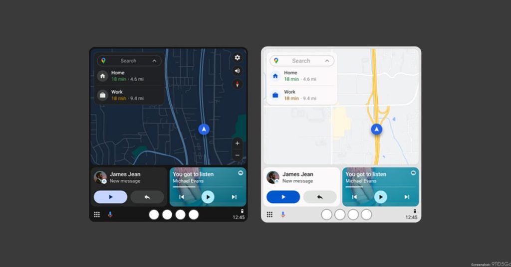 Android Auto se modernise avec un nouveau thème clair captivant [Galerie]
