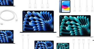 Apple deals M4 MacBook Air Woven USB C Cable - plare.