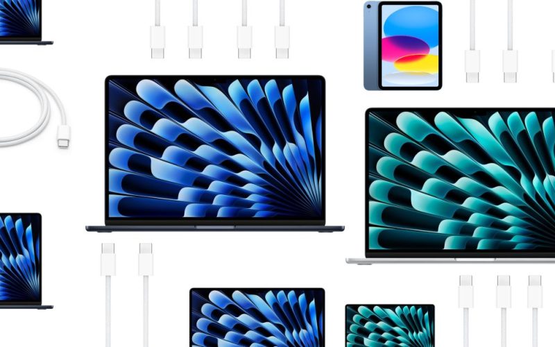 Apple deals M4 MacBook Air Woven USB C Cable - plare.