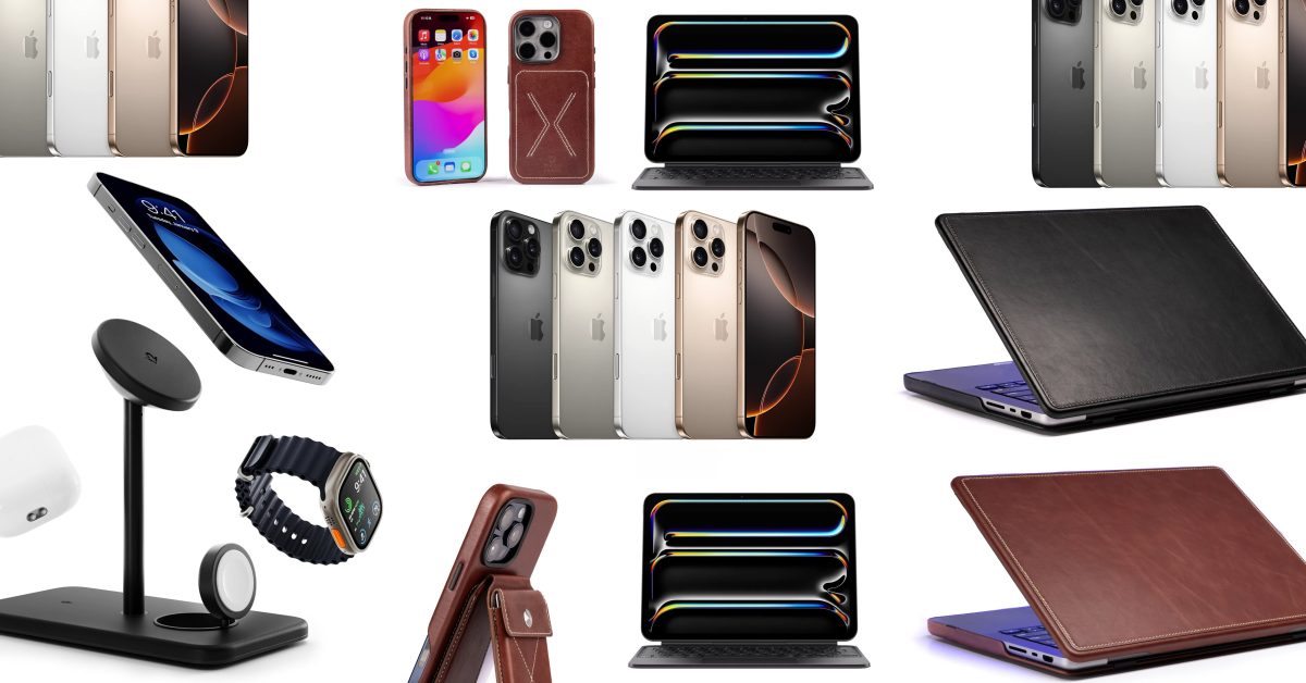 Apple deals iPhone 16 Pro MacBook leather - plare.