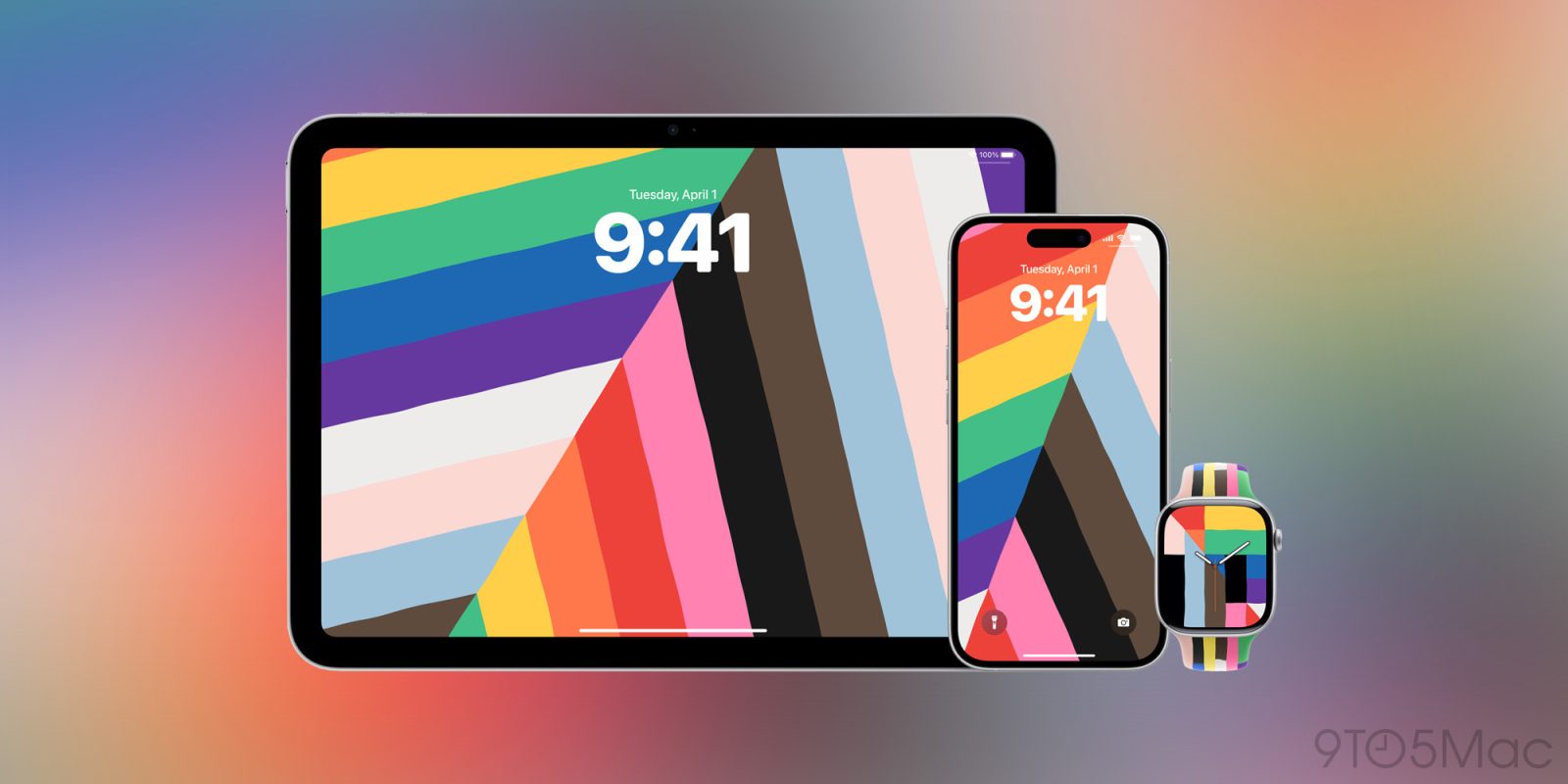 Apple dévoile la nouvelle bande, le cadran et le fond d'écran Pride pour Apple Watch 2025 - plare. Apple devoile la nouvelle bande le cadran et le fond - plare.