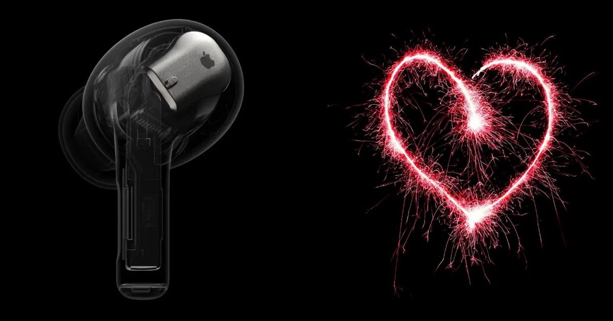 Apple patent describes how it could use AirPods to detect heart disease.webp - plare.
