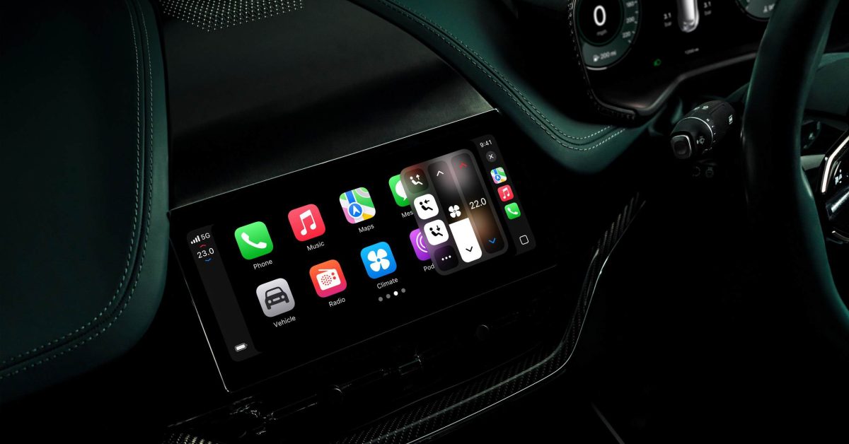 Aston Martin Apple CarPlay Ultra 07 - plare.