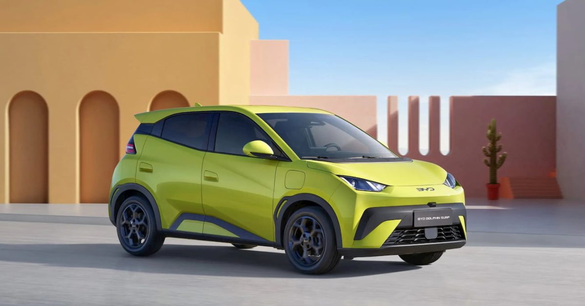 BYD Dolphin Surf EV 1 - plare.