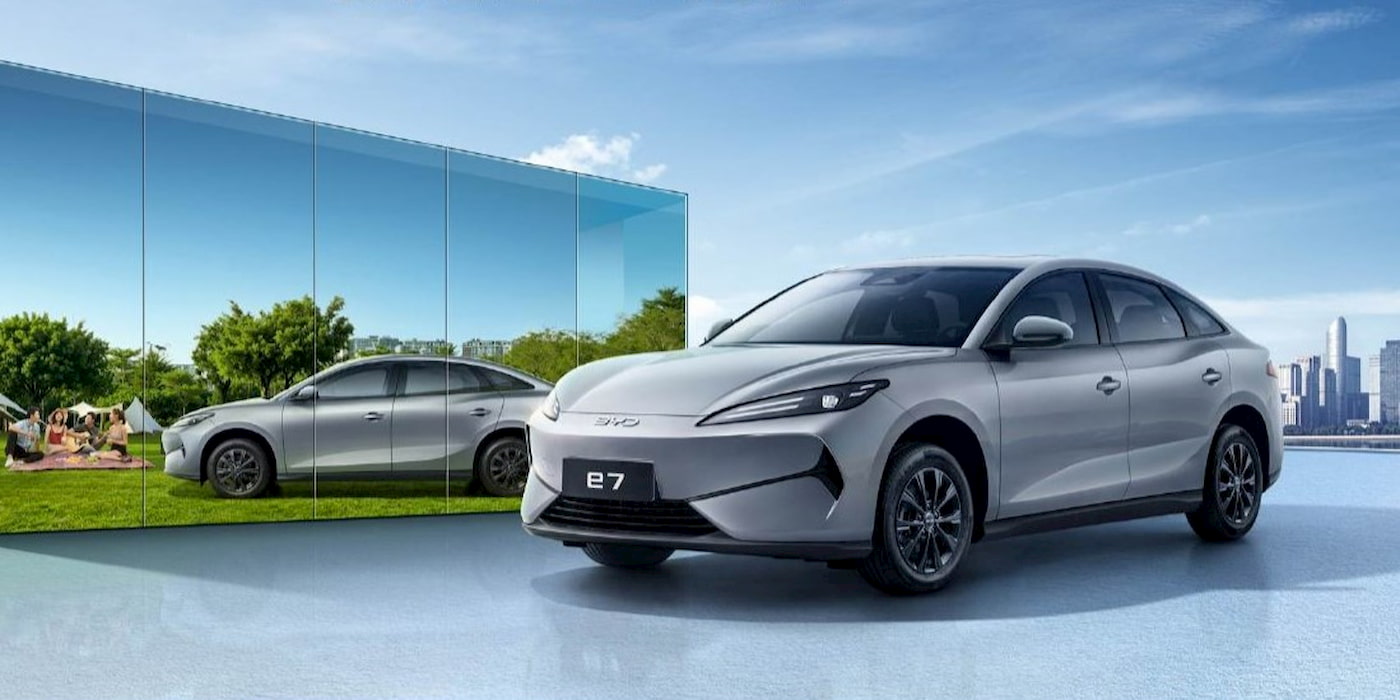 BYD lance le nouveau e7 EV en Chine, à partir de moins de 12 750 € - plare. BYD-new-e7-EV