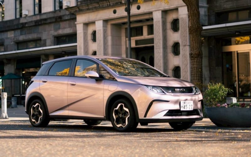BYD mini EV - plare.