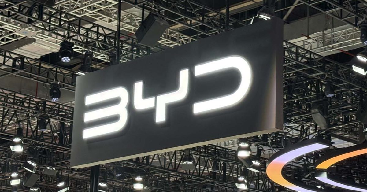 BYD sales logo - plare.