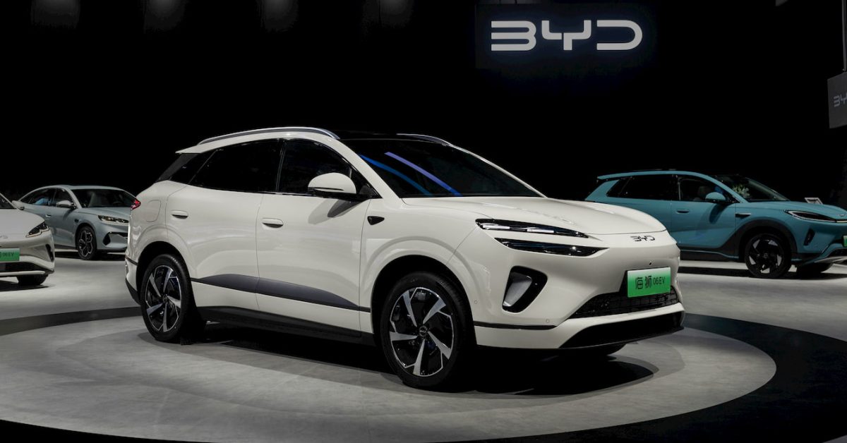 BYD top EV brand 1 - plare.