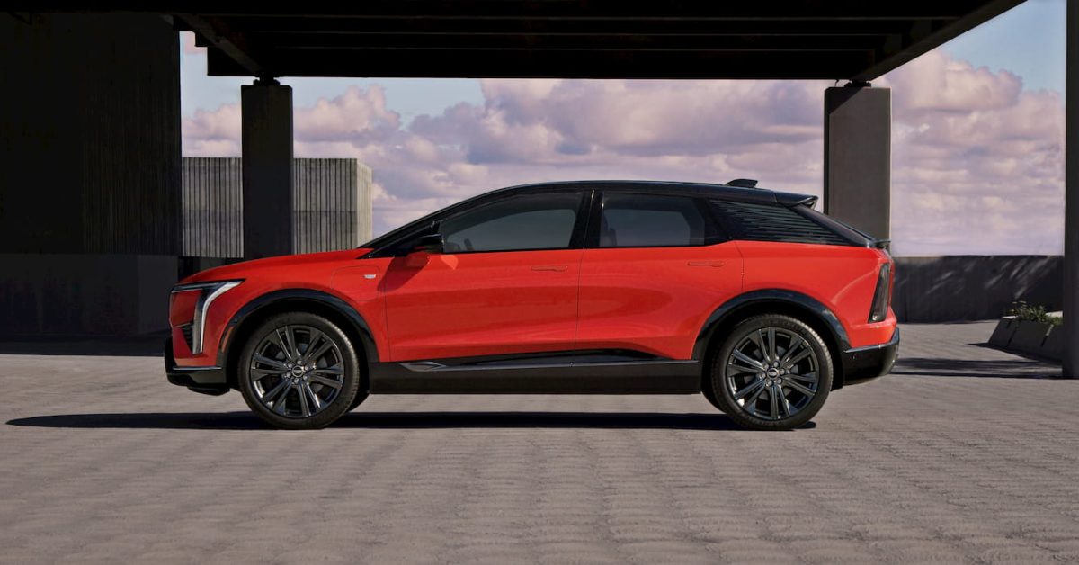 Cadillacs Optiq EV - plare.