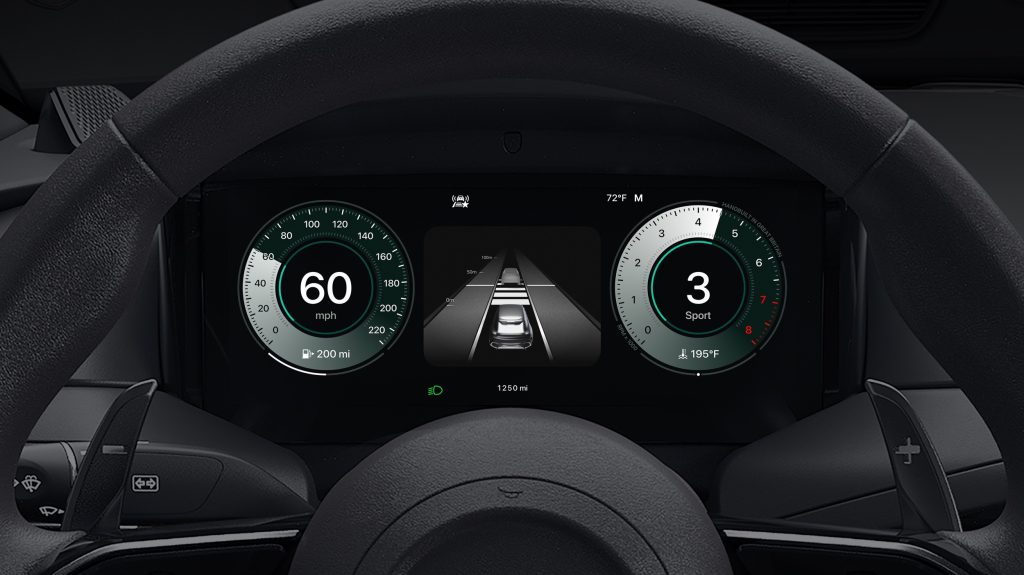 CarPlay Ultra dashboard