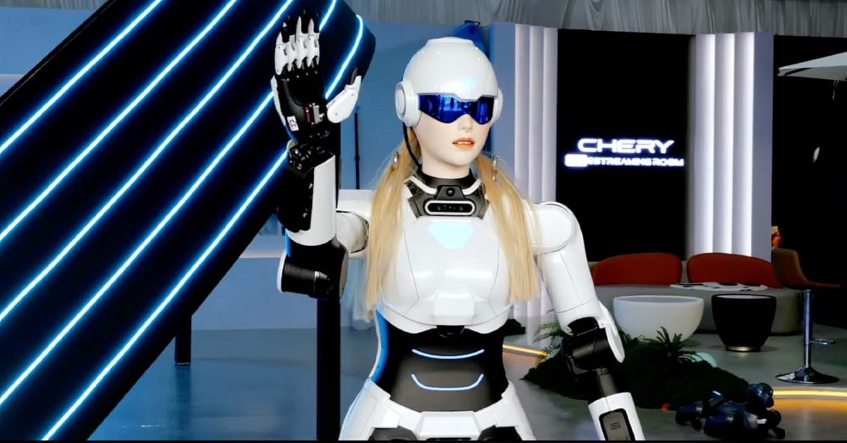 Chery robot Mornine hero - plare.