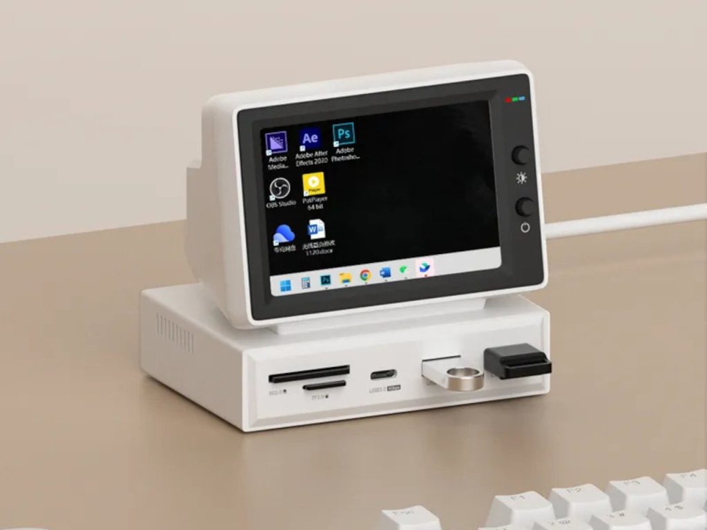 Découvrez ce Hub USB-C Mignon qui Se Transforme en Étonnant Écran Secondaire pour Votre Laptop !