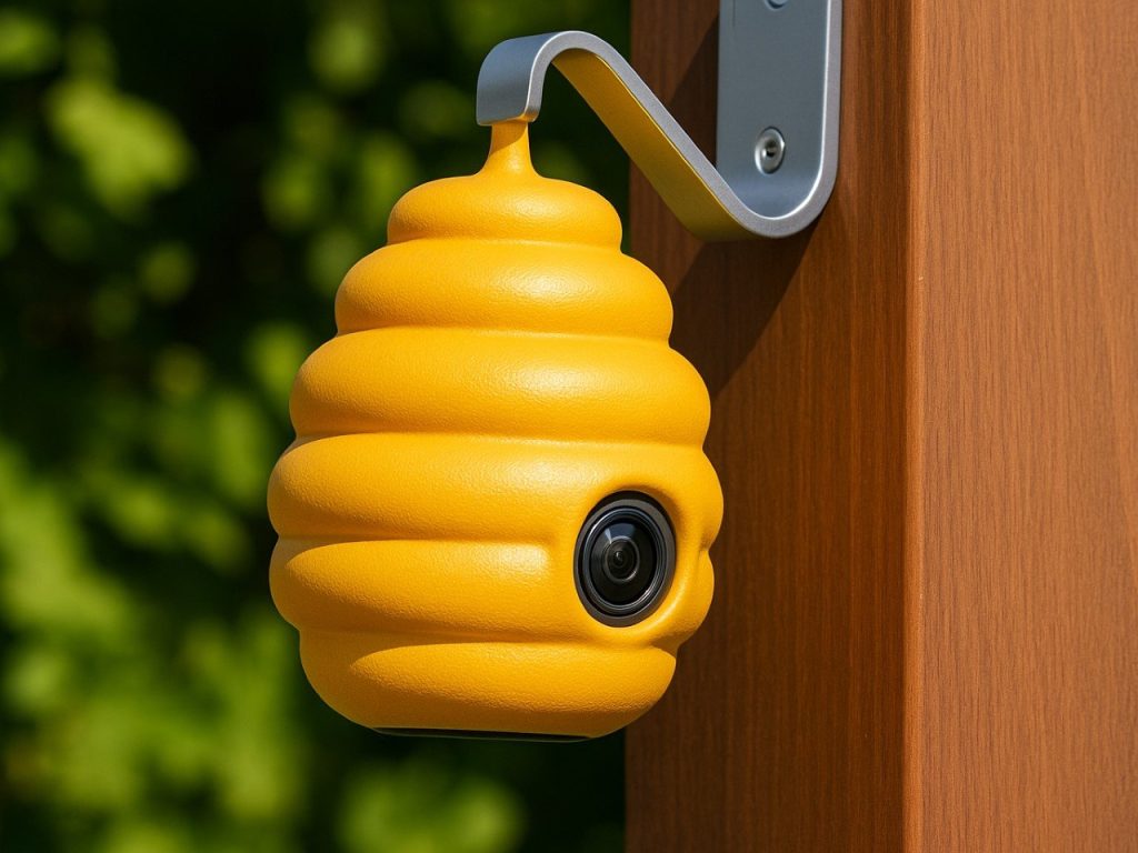 Découvrez la Caméra Intelligente en Forme de Ruche : Protégez Votre Maison Tout en Épousant la Nature !