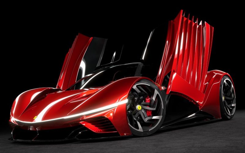 Decouvrez la Ferrari Testarossa EV le Concept Revolutionnaire qui - plare.