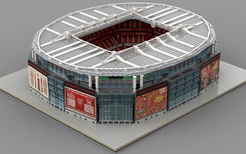 Decouvrez la Replique du Stadium Emirates en LEGO Le - plare.