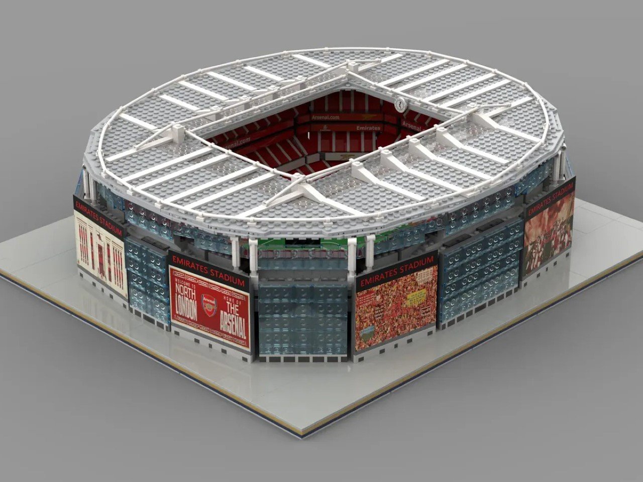 Decouvrez la Replique du Stadium Emirates en LEGO Le - plare.