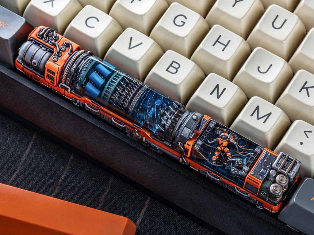 Découvrez la Spacebar Hyper Futuriste Qui Donne l’Illusion d’une Technologie Alien!