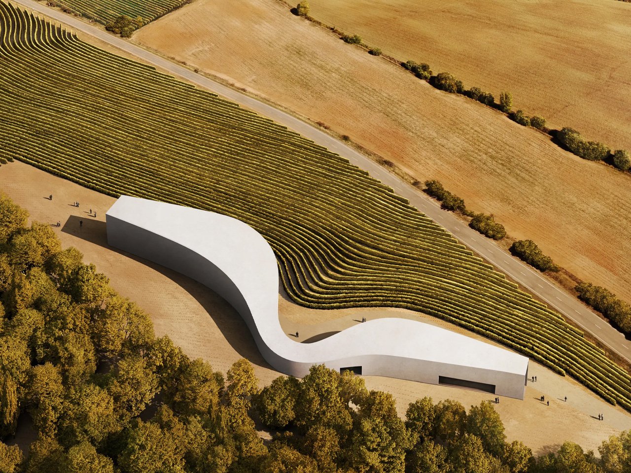 Decouvrez la Winerie Espagnole Revolutionnaire en Hempcrete Un Nouveau - plare.
