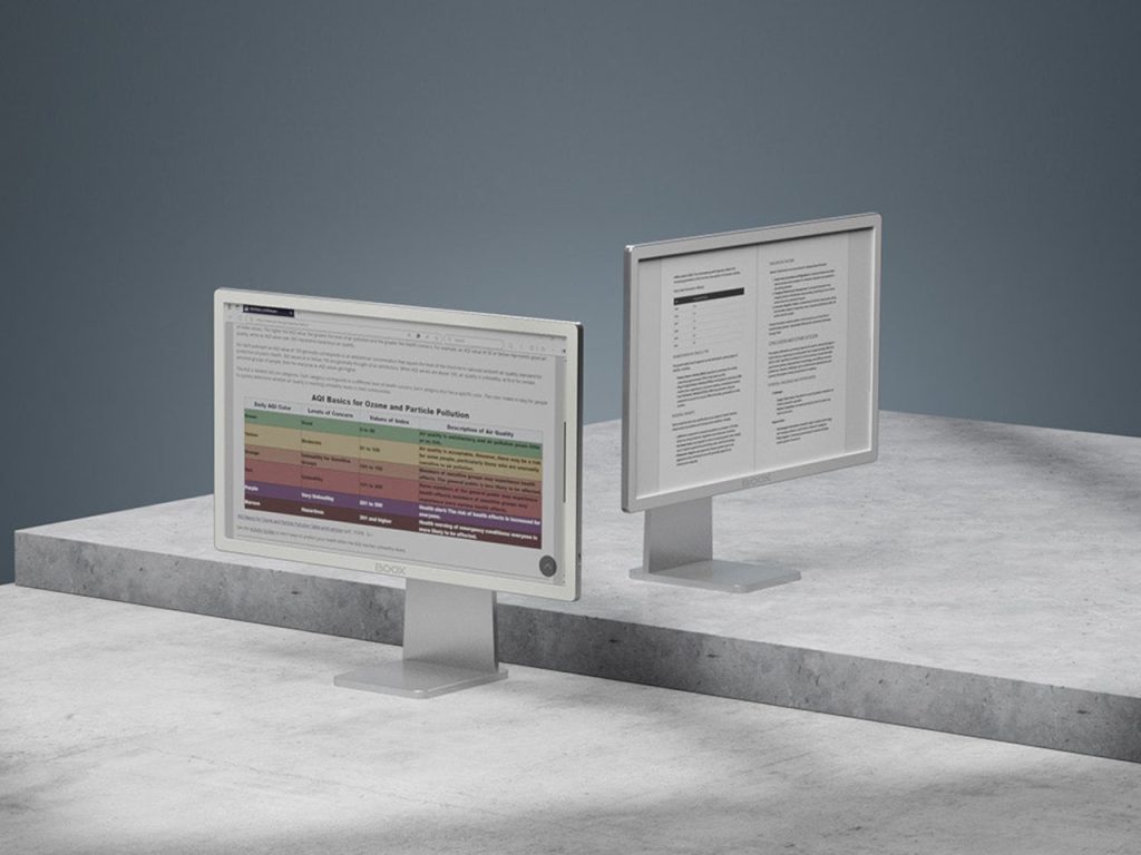 Découvrez le BOOX Mira Pro Color : Le Moniteur E Ink qui Révolutionne Votre Bureau avec des Couleurs Éclatantes !