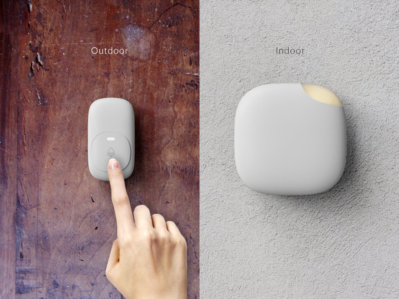 Decouvrez le Concept de Sonnette Sans Fil Minimaliste Inspire par - plare.