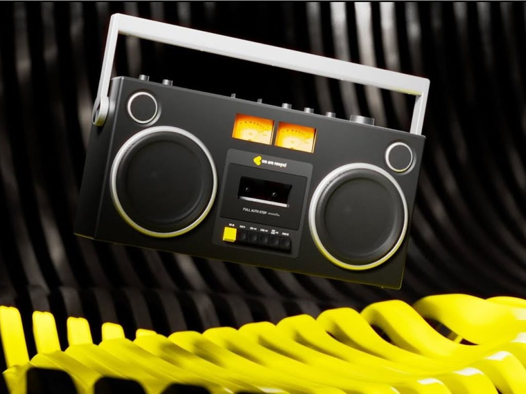 Découvrez le We Are Rewind GB-001 : le Boombox Moderne au Charme Rétro qui Va Éblouir Votre Quotidien !