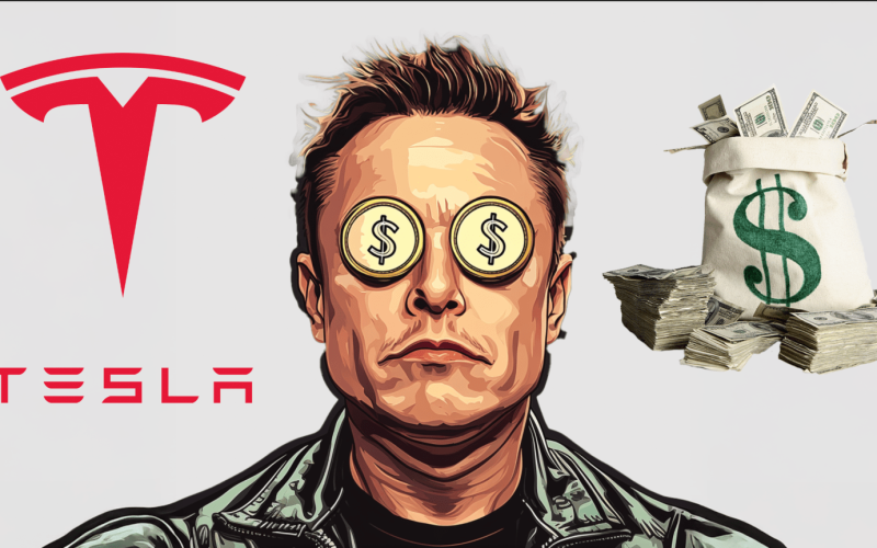 Elon Musk Tesla Money hero - plare.
