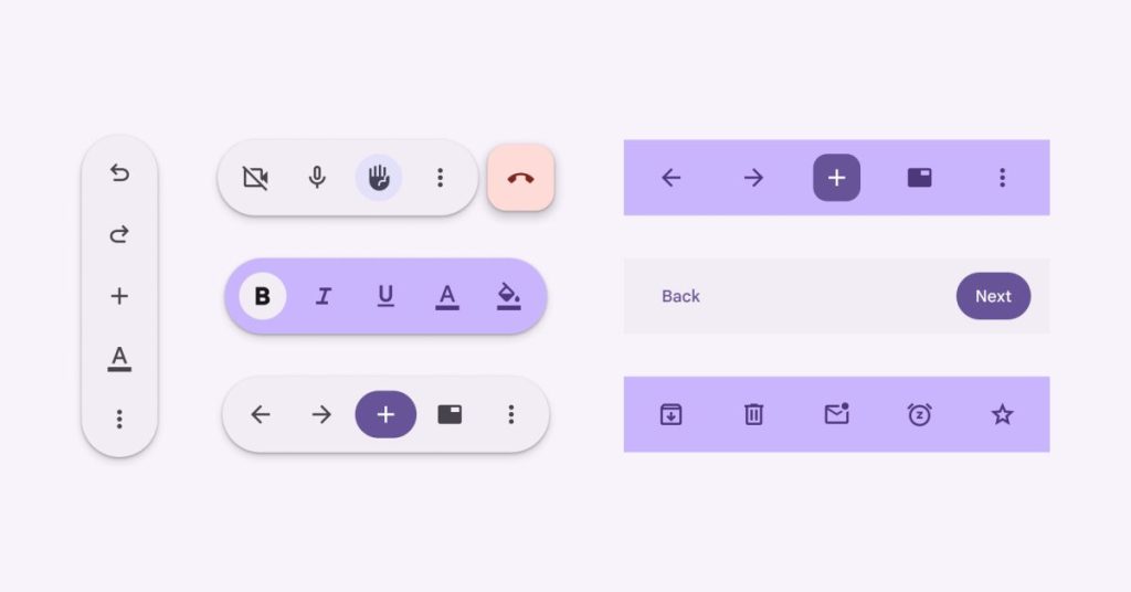 Floating toolbars avec Material 3 expressive : personnalisez votre expérience utilisateur