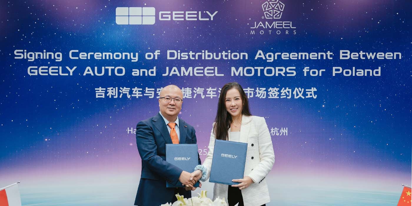 Geely Auto lance des véhicules électriques en Pologne grâce à son partenariat avec Jameel Motors - plare. Geely Pologne