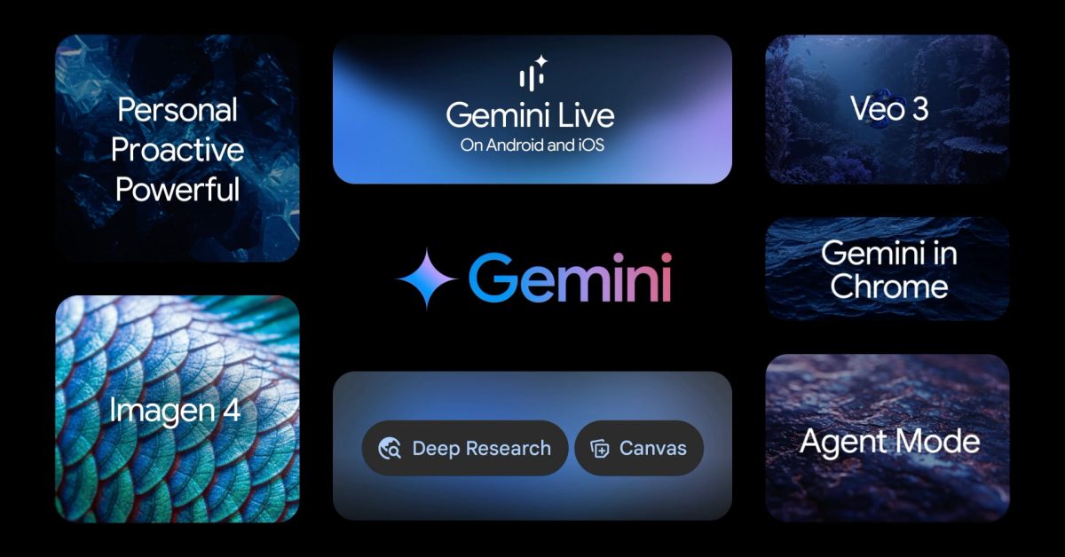 Gemini app I O 2025 cover - plare.