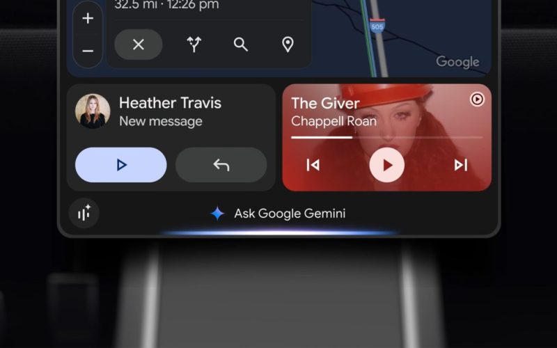 Gemini arrive sur Android Auto avec des fonctionnalités innovantes et un aperçu vidéo.