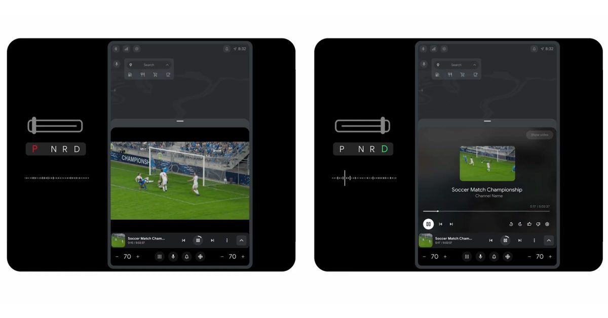 Google améliore le mode audio exclusivement pour Android Auto et ses applications vidéo