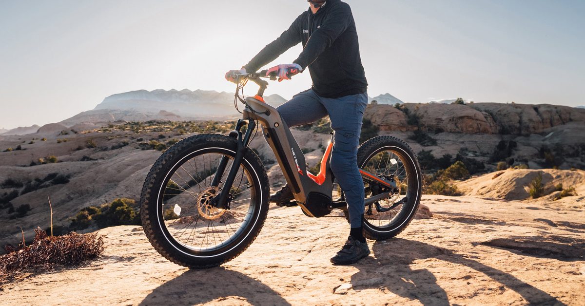 Heybike Hero Carbon Fiber All Terrain e bike - plare.