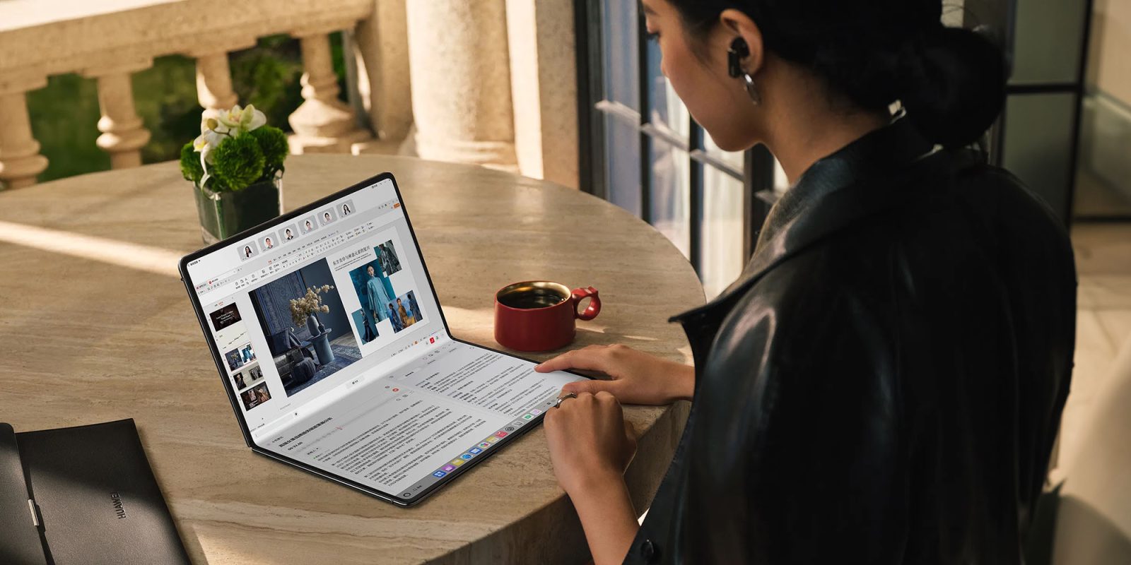 Huawei MateBook Fold : aperçu du potentiel d'un nouvel iPad pliant et innovant - plare. Lancement du MateBook Fold de Huawei, donnant un aperçu précoce du format d'iPad repliable présumé