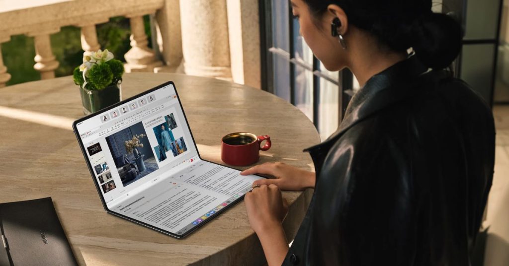 Huawei MateBook Fold : aperçu du potentiel d’un nouvel iPad pliant et innovant