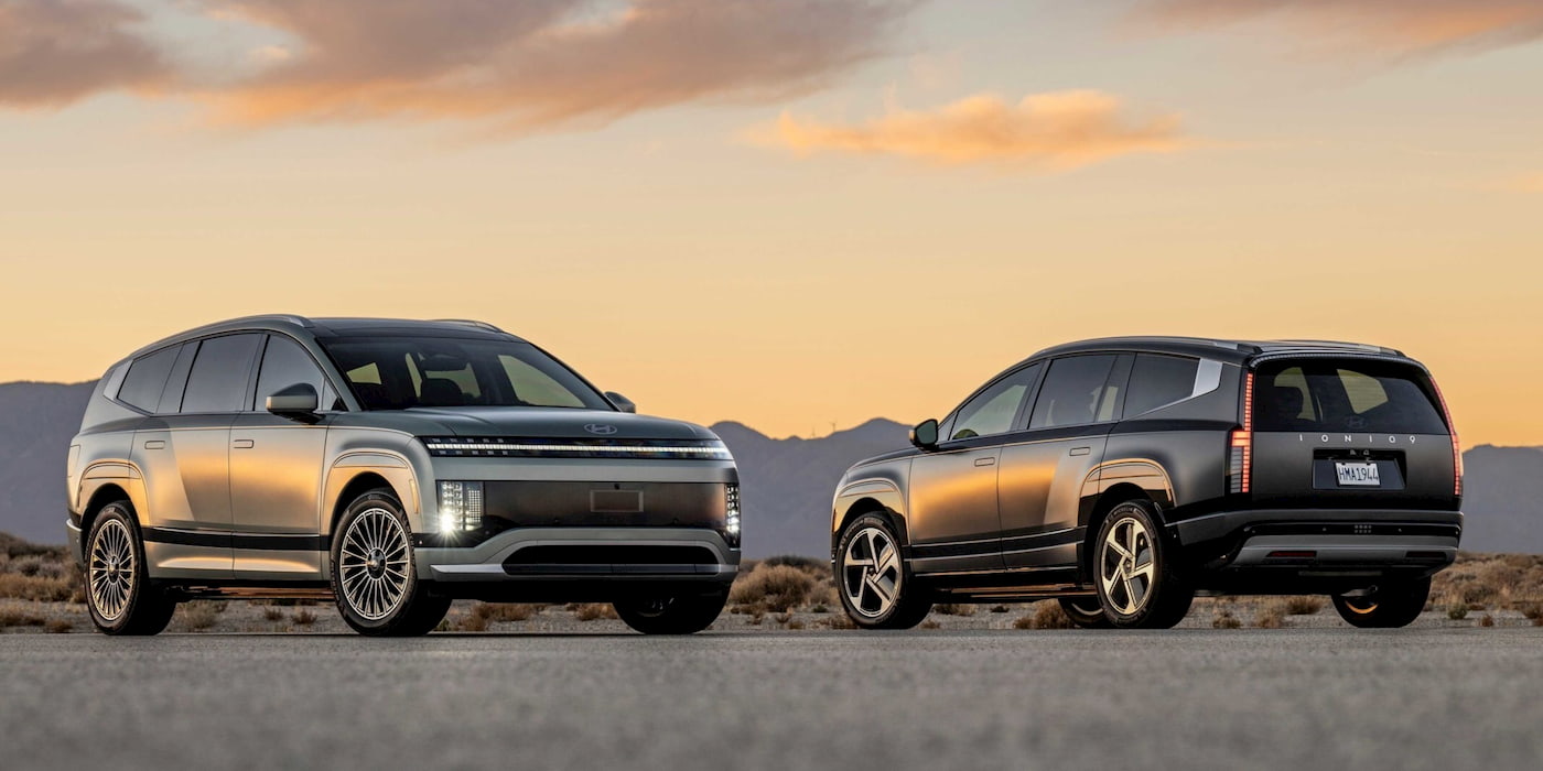 Hyundai a récemment annoncé les tarifs de location et les incitations pour son IONIQ 9 EV 2026. Les prix de location mensuels commencent à 399 $ (environ 368 €) pour le modèle de base, avec des incitations pouvant atteindre 7 500 $ (environ 6 900 €). Ces offres sont disponibles pour une durée limitée et peuvent varier en fonction des régions. - plare. Hyundai-IONIQ-9