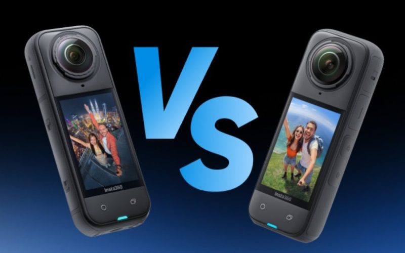 L'Insta360 X5 améliore l'expérience de la X4 avec des capteurs plus grands, une meilleure performance en basse lumière et des fonctionnalités avancées. Elle offre une vidéo 360° en 8K à 30 fps, une autonomie accrue de 185 minutes et une étanchéité jusqu'à 15 mètres.  Son prix de départ est de 549,99 $ (environ 500 €).