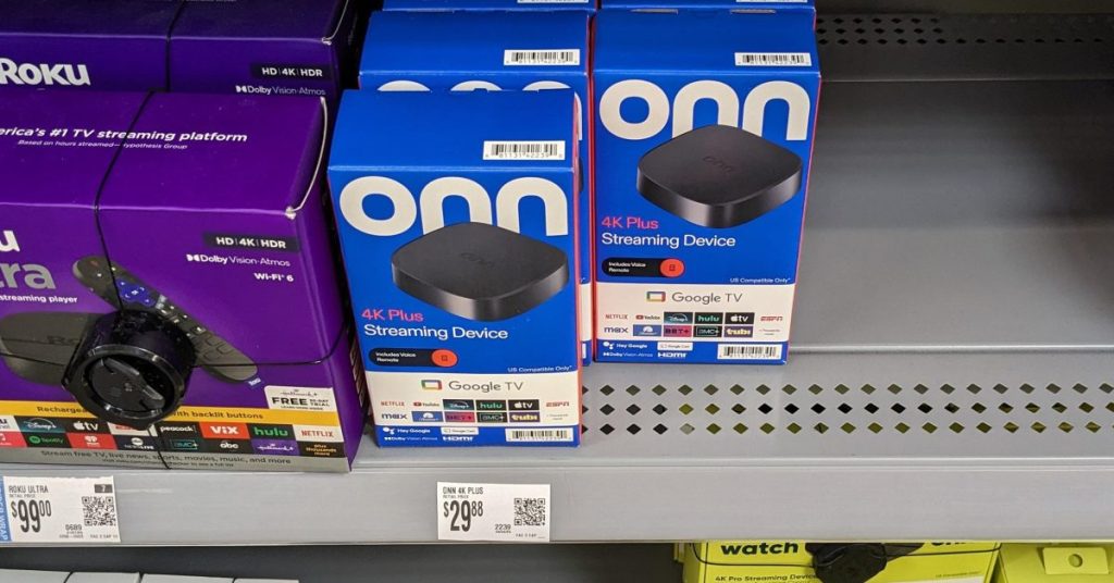 Le Onn 4K Plus de Walmart avec Google TV arrive en magasin, offrant une expérience de streaming abordable avec USB-C Le Onn 4K Plus de Walmart avec Google TV arrive en magasin, offrant une expérience de streaming abordable avec USB-C