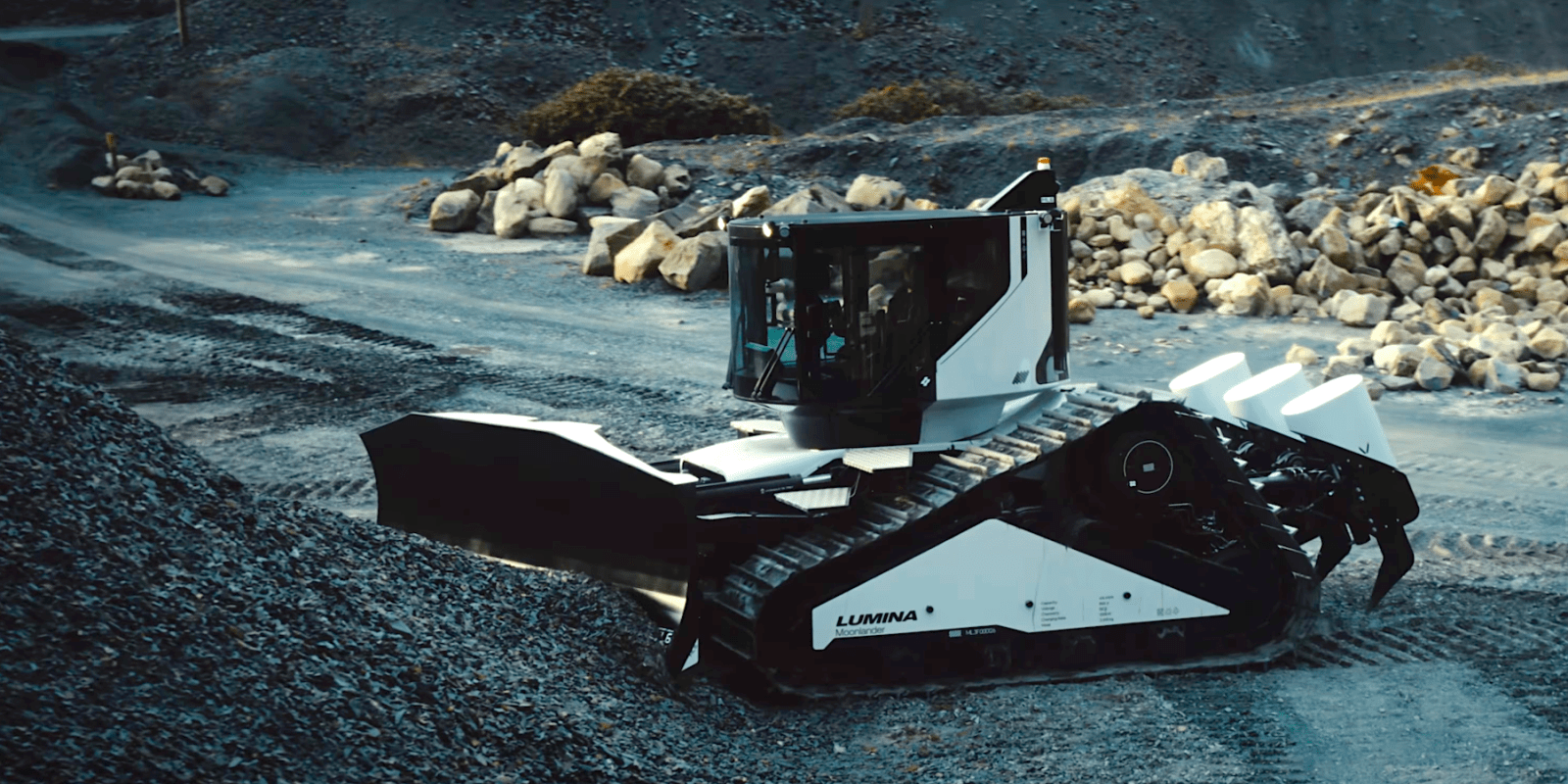 Lumina veut devenir le Tesla des equipements lourds une - plare.