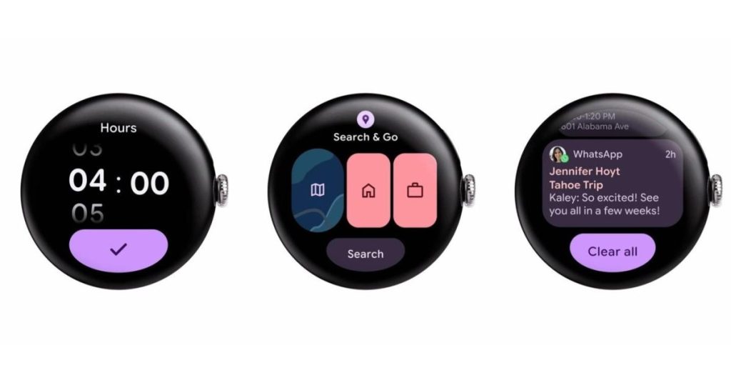 Material 3 expressive : des tuiles Wear OS révolutionnent l’expérience utilisateur Material 3 expressive : des tuiles Wear OS révolutionnent l'expérience utilisateur