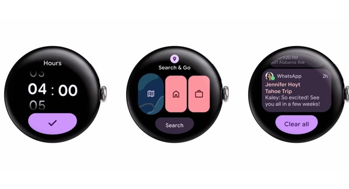 Material 3 expressive : des tuiles Wear OS révolutionnent l'expérience utilisateur