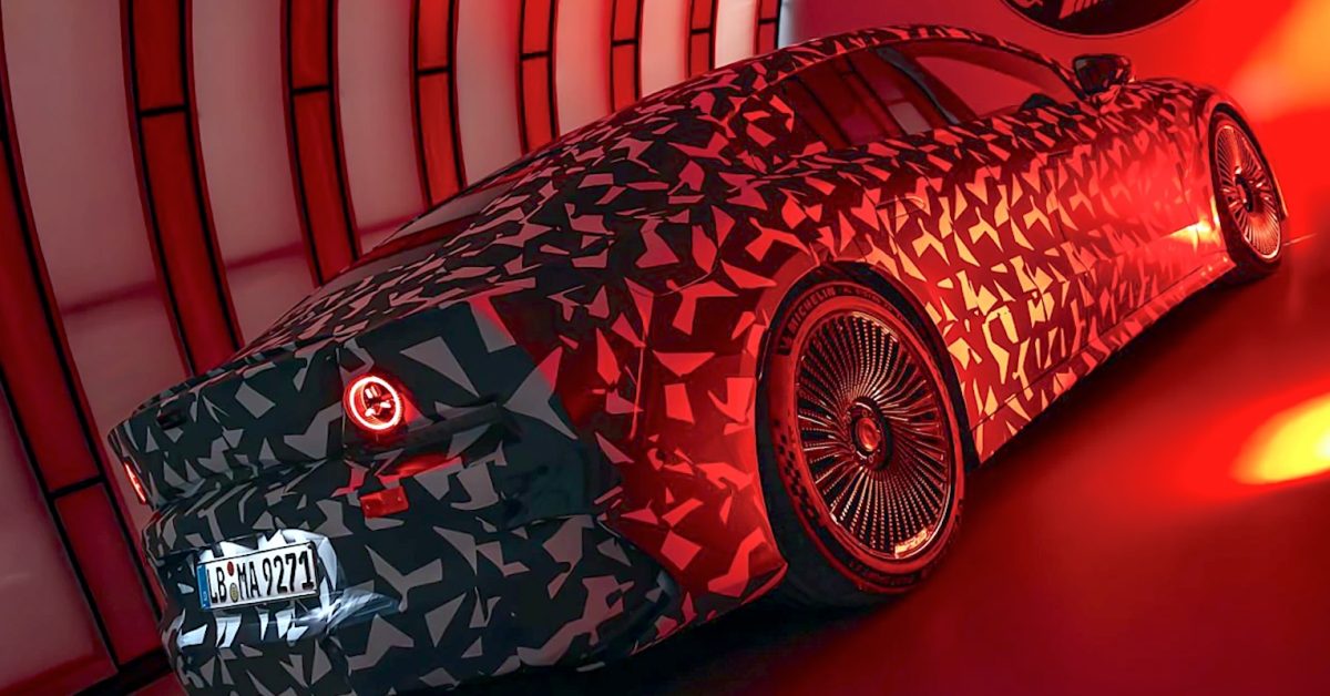 Mercedes AMG GT EV - plare.