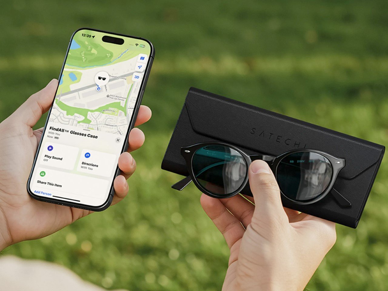 Ne perdez plus jamais vos lunettes Satechi integre Find - plare.