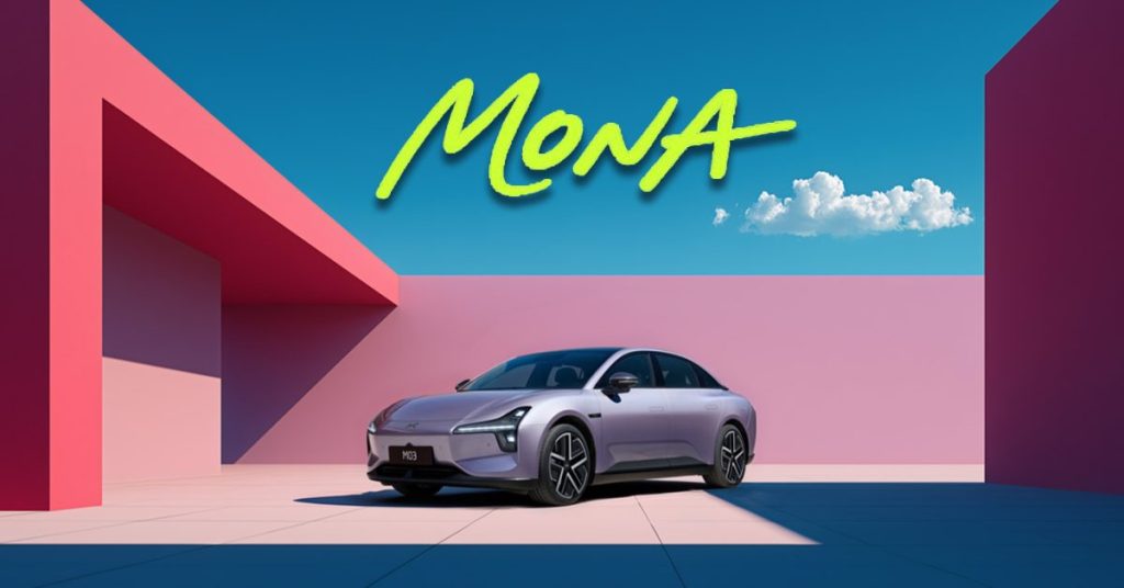 XPeng dévoile le nouveau MONA M03 Max en Chine pour seulement 18 400 euros