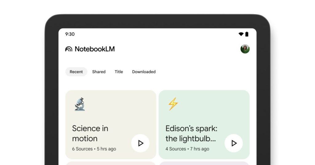 Google lance une application NotebookLM pour Android et iPhone, à venir bientôt