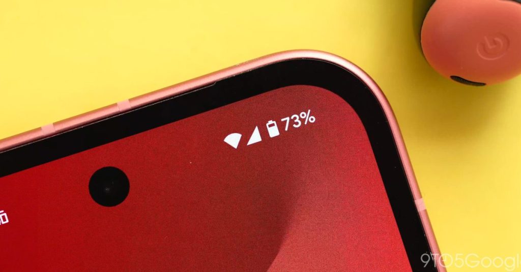 Nouveau look de l'icône de batterie d'Android 16 en phase avec le design matériel 3 expressive