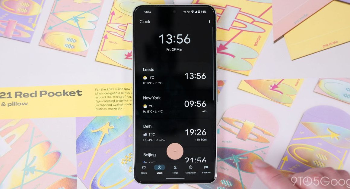 Nouveaux designs expressifs de Google Clock Material 3 : fuites et aperçu de la galerie