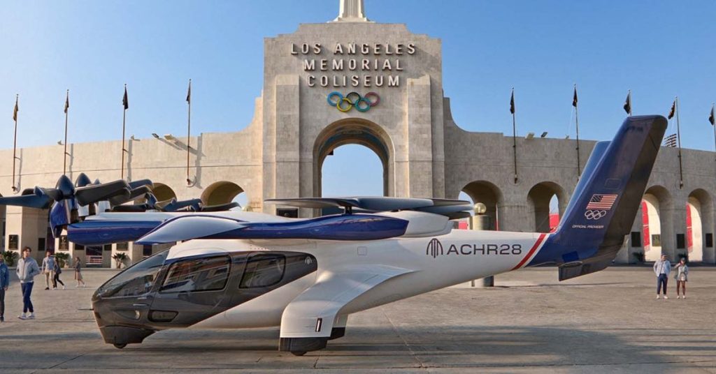Archer : fournisseur de taxis aériens pour les Jeux Olympiques de Los Angeles 2028
