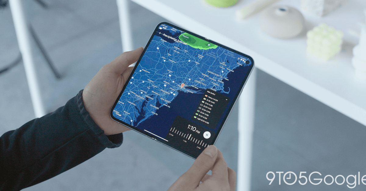 Pixel Weather : mise à jour et retouches de la carte avec un design plein écran interactif