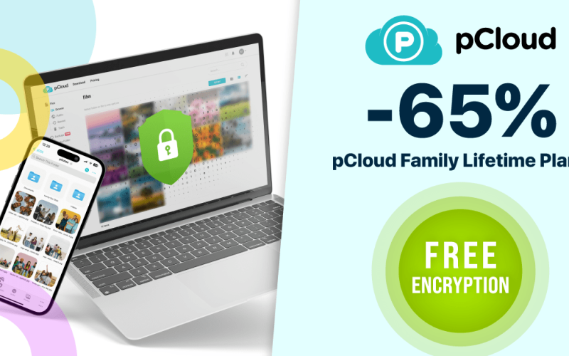 Protect your whole familys data for life with up to 65 off pCloud - plare.